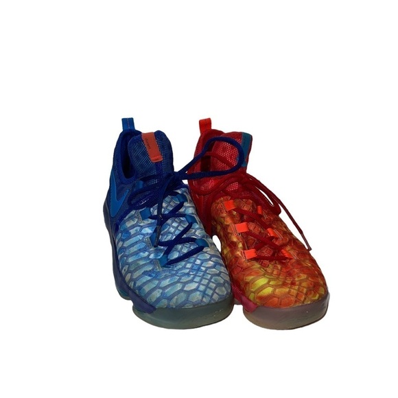 Nike Zoom KD Fire And Ice Boys Shoes Size 6Y - Picture 2 of 9